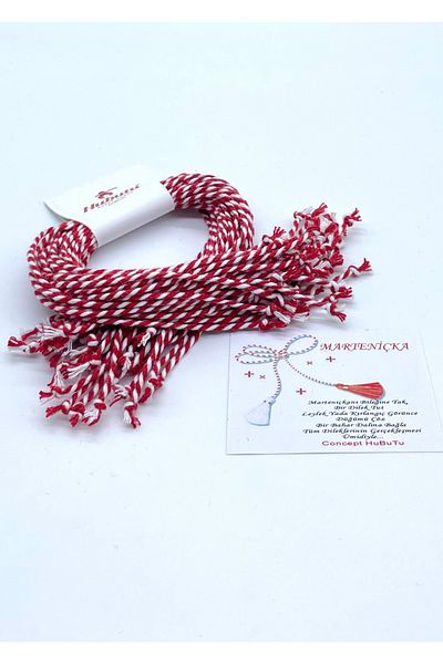 Concept HuBuTU 50 Pieces Christmas Gift Marteniçka March Luck Wish Lanyard