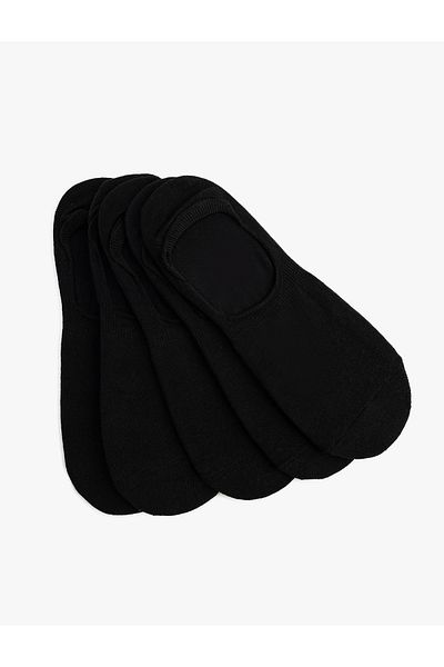 Koton مجموعة من 5 جوارب باليه أساسية