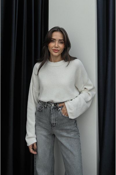 Havoş Ecru Jason Soft Sweater