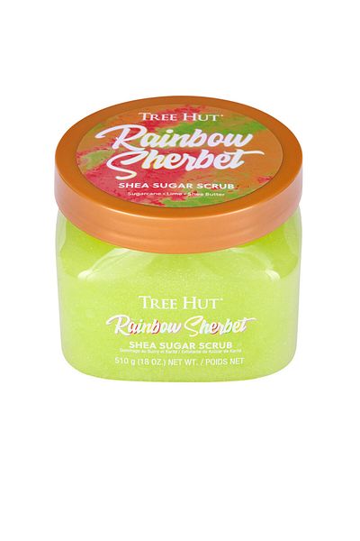 TreeHut Regenbogensorbet-Zuckerpeeling Tree Hut 510 gr