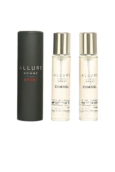 Chanel Allure Homme Sport Seyahat Spreyi ve İki Yedek 3 X Chanel 20 ml