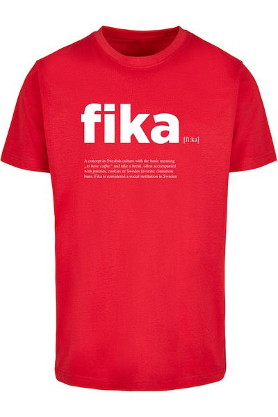 Mister Tee Herren Fika Definition Tee