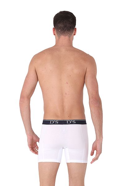 D'S Damat Damat Comfort Boxer 2 τεμαχίων - Μακρύ Λευκό
