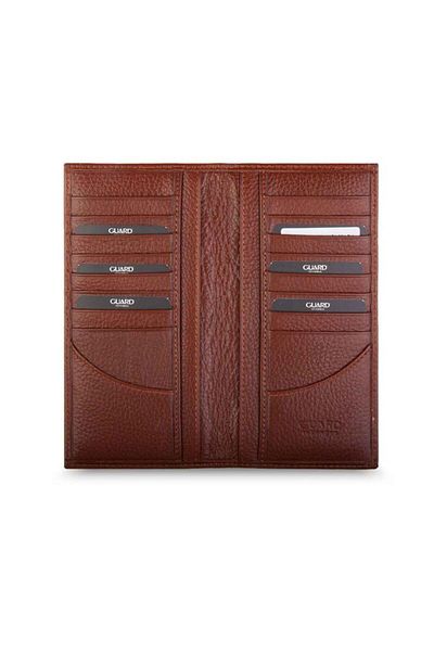 GUARD Genuine Leather Tan Portfolio Hand Wallet - Grd241116Wt218