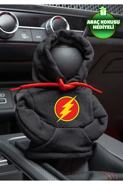 Freeyez Dc Comics Flash Black Gear Shift Hoodie Car Gear Shift Outfit Shifter...