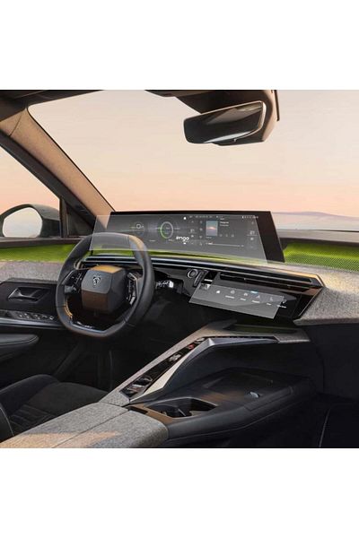 Engo Peugeot 5008 Gt Matte Screen Protector 21 Inch I-Cockpit & Air Conditioner