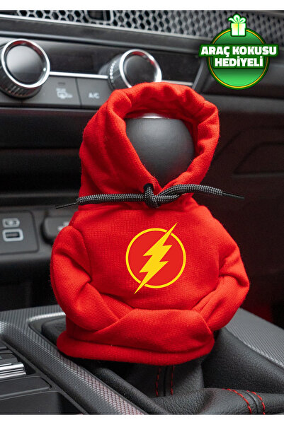 Freeyez Dc Comics Flash Red Gear Shift Hoodie Car Gear Shift Outfit Shifter F...