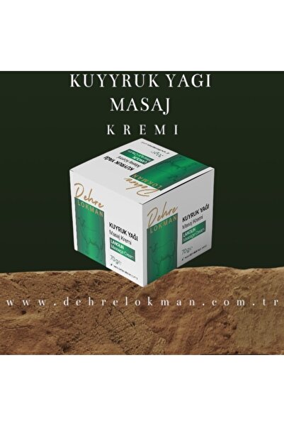 Dehre Lokman Kuyruk Yağlı Lanolin Masaj Kremi 70 gr ( 6 adet )