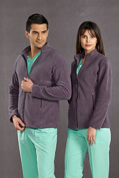 ÇİZGİ MEDİKAL سترة صوف المستشفى مدخنة طبيب ممرضة الصوف