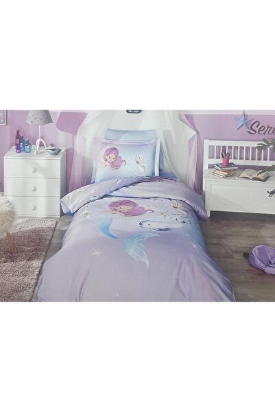 Özdilek Set cuvertură de pilota unică Sereia cu cearșafuri