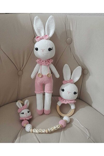 Banubebe amigurimi tavşan set