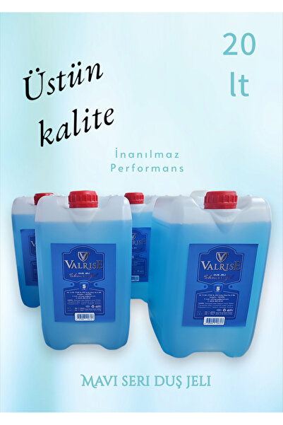 valrise Duş Jeli 5 Litre X 4 Adet Üstün Kalite (ARMANİ KOKU)