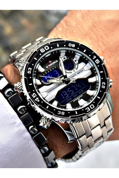 Naviforce Digital Analog Erekek Wrist Watch