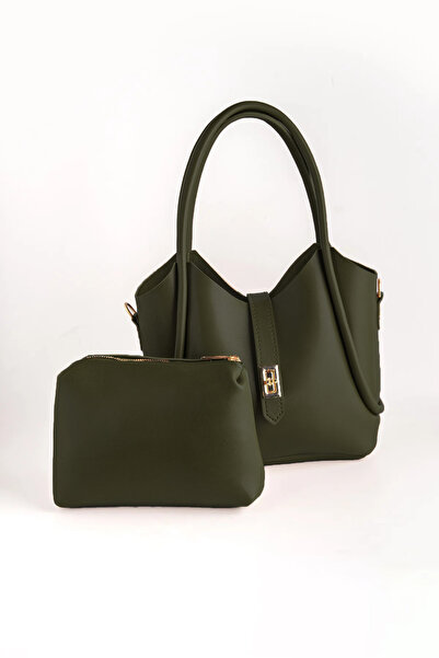 Generic Brand Women's Crossbody Shoulder Bag with Makeup Bag Puppy Lock Closu...