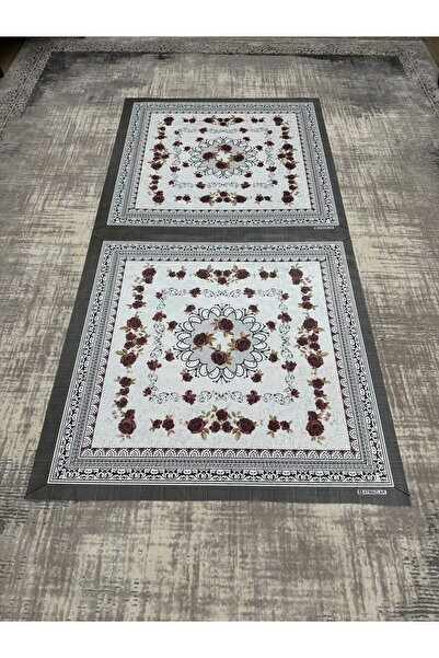 zeyrek tekstil Kaymaz Elyaflı Pvc Dertsiz Silinebilir Muşamba Masa Örtüsü, Ye...