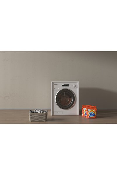 ESYAH Beyaz Çamaşır Kurutma Makinası Dolabı