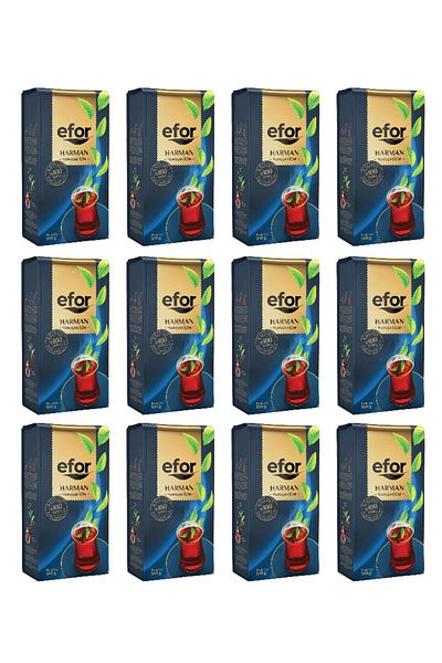 EFOR ÇAY Efor Harman Black Bulk Tea 500Gr