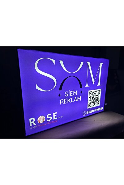 Genel Markalar Değiştirilebilir Kumaşlı Lightbox Tabela - Şık Dayanıklı Çözüm