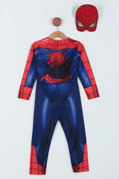 Flow 2-8 Years Old Spiderman Costume - Masked
