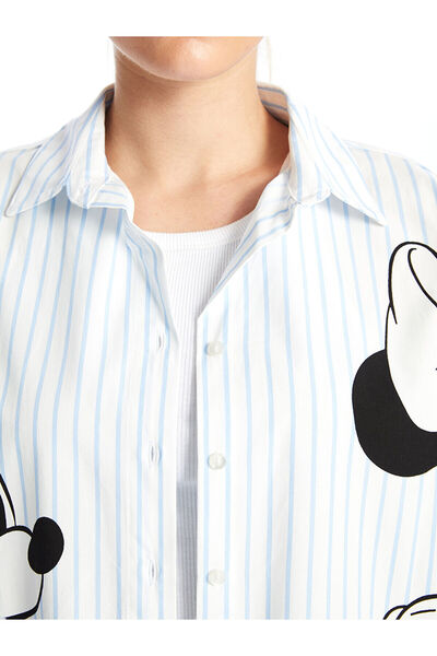 LC Waikiki Lcwk Mickey Mouse bedrucktes Damenhemd