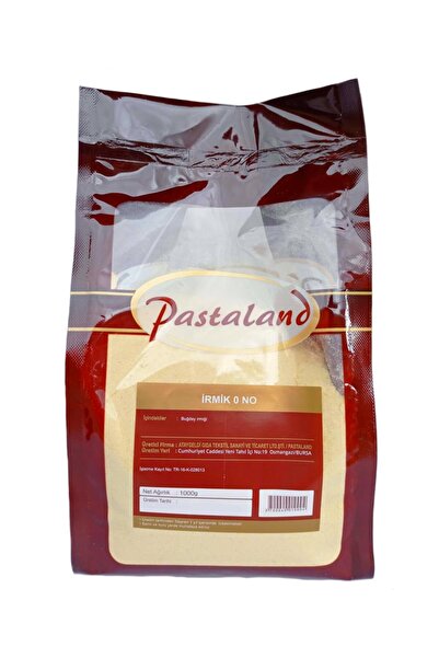 Pastaland İrmik 1 kg 0 no