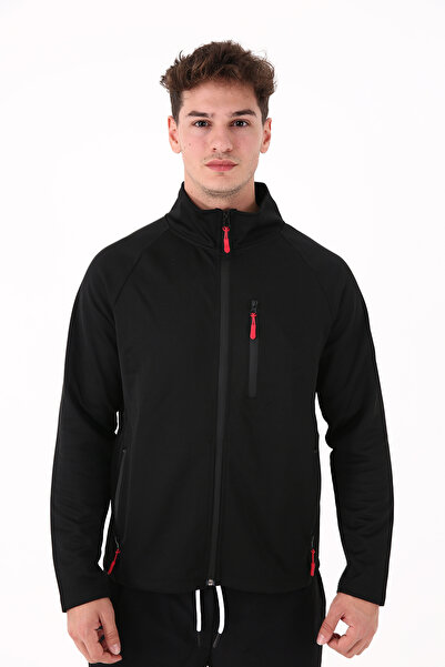 Scorp سويت شيرت أسود للرجال من روفر