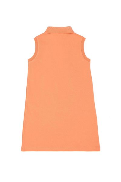 U.S. Polo Assn. Rochie pentru fetiță - Guler polo somon