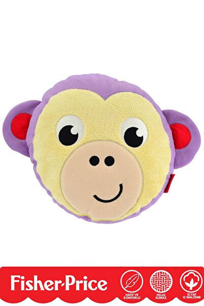 FISHER PRICE وسادة قطيفة أرجوانية