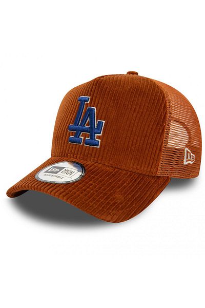 NEW ERA Mlb Cord Trucker Losdod Cap Кафява Unisex Шапка