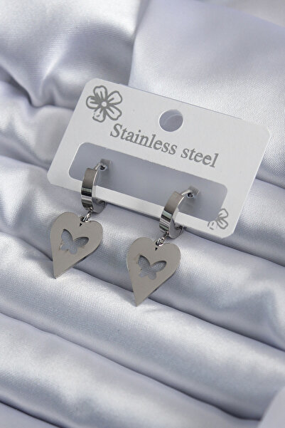 Leyaton Lwlhmrs-Ieg Ieg ™   316L Steel Silver Color Heart Model Processing Wo...