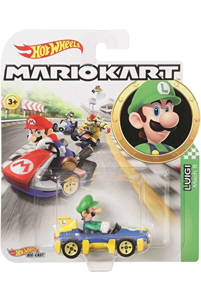 HOT WHEELS ® Mario Kart™ Luigi, Mach 8 Vehicle