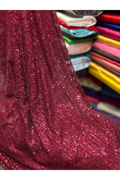 MEKİK MANİFATURA Бордовий пуль паєт