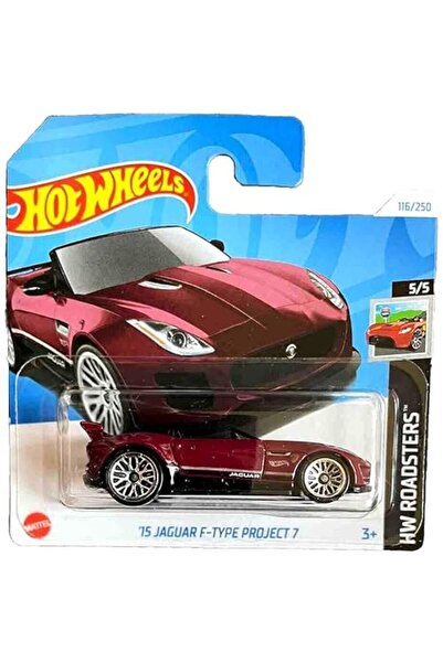 HOT WHEELS Tekli Arabalar 15 Jaguar F-Type Project 7 Htd74