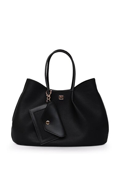 Matmazel Cursus Siyah El ve Omuz Çantası