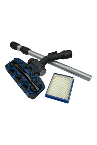 Parmis Συμβατό με Philips FC 9923 Marathon Ultimate Tri Active Advance απορροφητική κεφαλή, ατσάλινο σωλήνα και φίλτρο Hepa