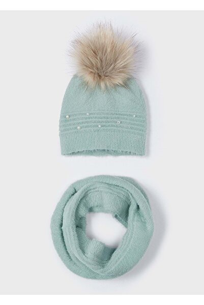 MAYORAL Дівчача шарф-шапка SU YEŞİLİ