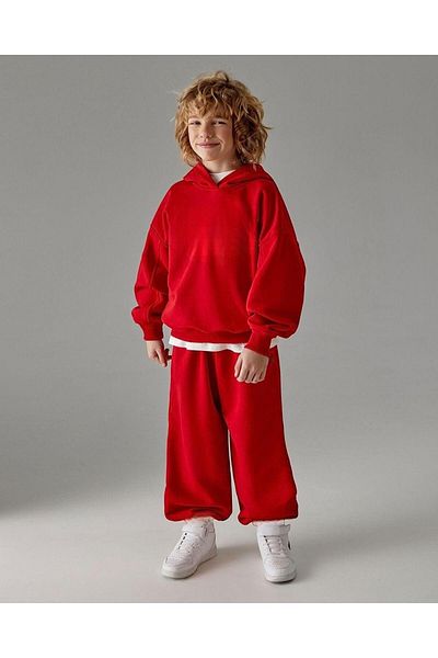 BENROMA Σετ unisex παιδική φόρμα - Oversize με τύπωμα