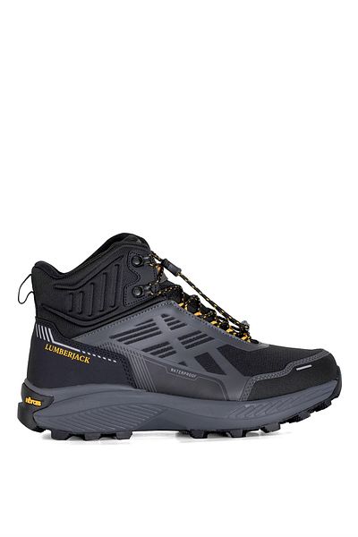 lumberjack 101782959   Ανδρικές μπότες εξωτερικού χώρου 4W Weloka 4PR Μαύρο - Κίτρινο
