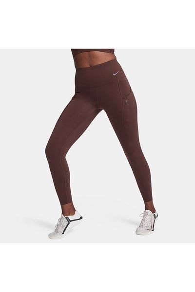 Nike Women's Full Length Leggings with High Waist Pockets, Tight Support Style Sports