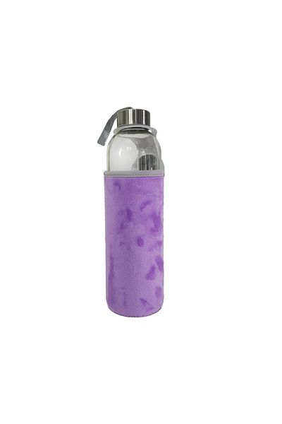 Hediye Kesesi Plush Covered Glass Flask 750 Ml