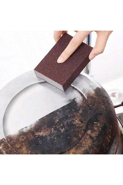 Mucha 2Pcs Original Miracle Nano Sponge Burn Pot Pan Rust Cleaning Sponge