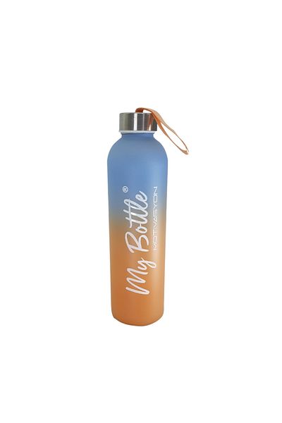 Hediye Kesesi Colorful 750 ml Motivational Glass Water Bottle HK2707