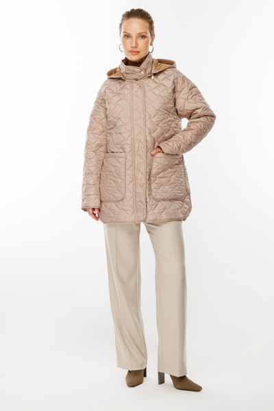 Ekol Hooded Quilted Coat