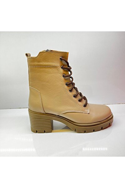 ENZO Kadın Hakiki Deri ve Ortopedik Bot