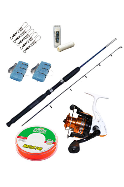 balikavdunyasi Tam Takım Profesyonel Tekne Olta Seti 180 CM