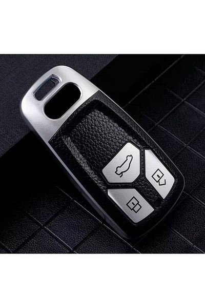 emii auto spare parts Grey/Black for Audi A4 B9 A5 A6 Q5 Q7 S4 S5 S7 Tt Ts Rs Key Blade