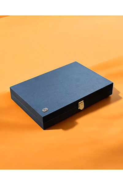 Bloomsbury İstanbul Bloomsbury Lifestyle Lacivert Floater Deri Tavla - New Co...