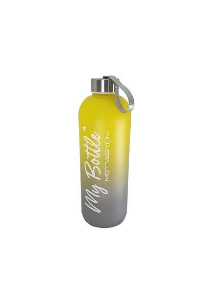 Hediye Kesesi Colorful 1 LT Motivation Glass Water Bottle HK2704