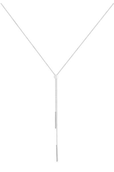 ELLI Halskette Y-Kette Geo Stab Minimal 925 Silber