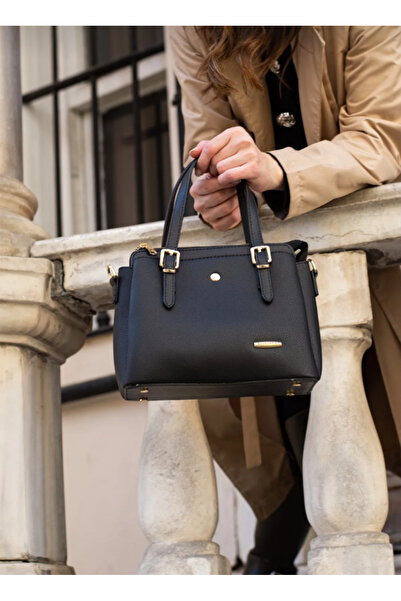 eflanmoda geantă de mână și de umăr pentru femei sanmorris cu 4 compartimente